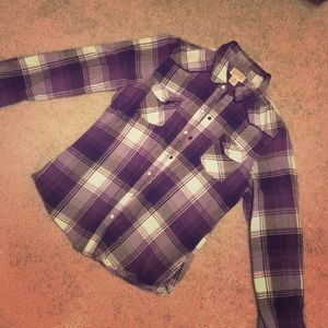 Medium Women’s purple flannel